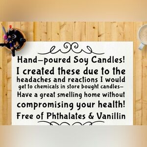 Hand-poured Soy Candles